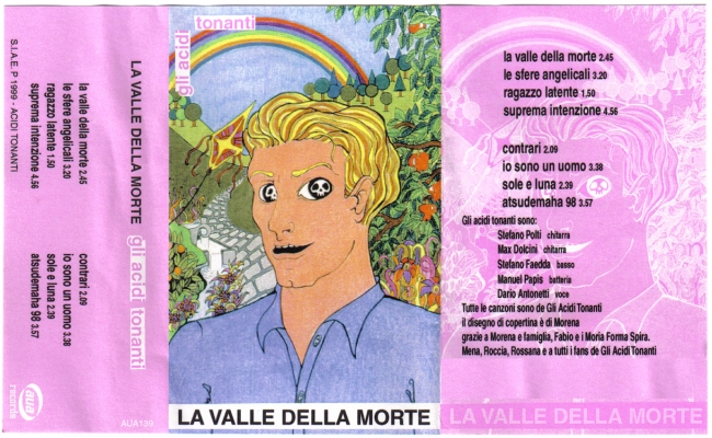 copertina cassetta rosa